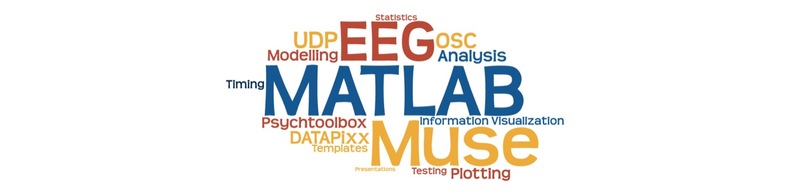 A small word cloud of the technology I use currently